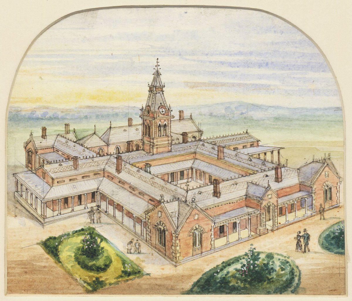 Austin Hospital, Heidelberg (1890)