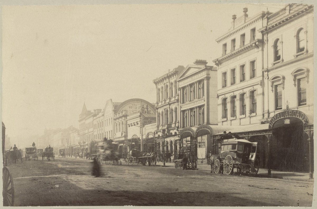 View of Bourke St., Melbourne (Vic.), Melbourne City (1900–10)