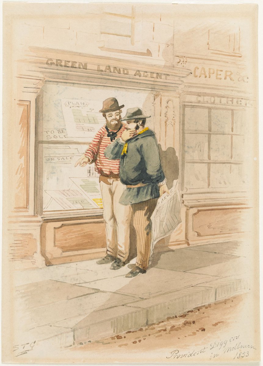 Provident diggers in Melbourne 1853