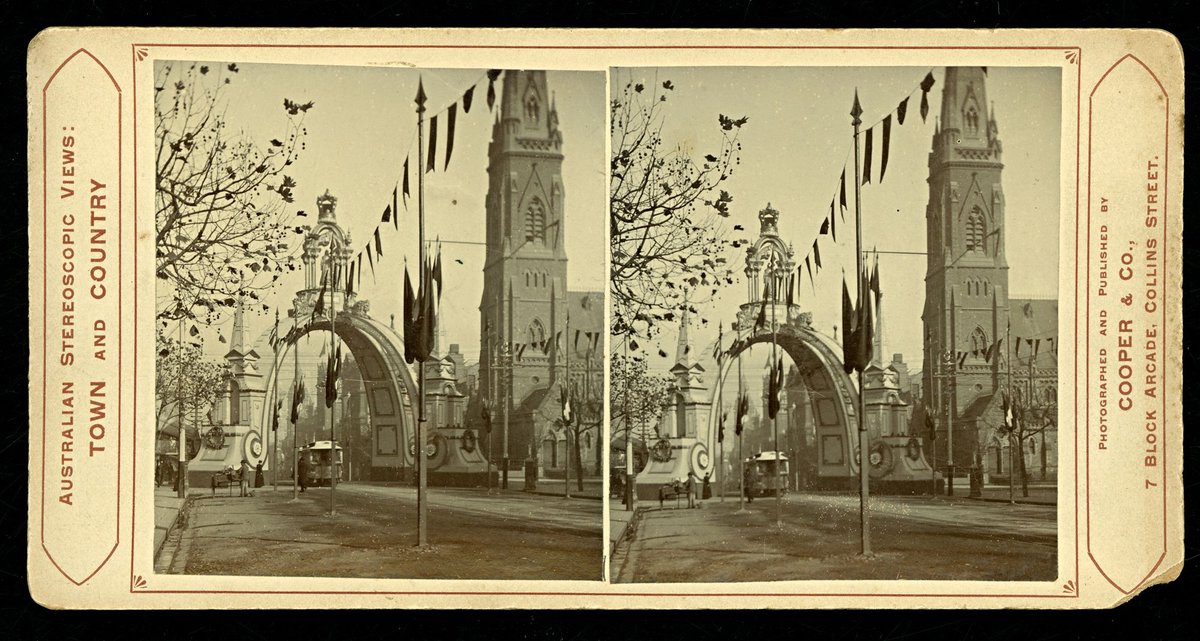 Queen's Arch, Collins Street, Melbourne, Victoria, Melbourne City (c. 1901)
