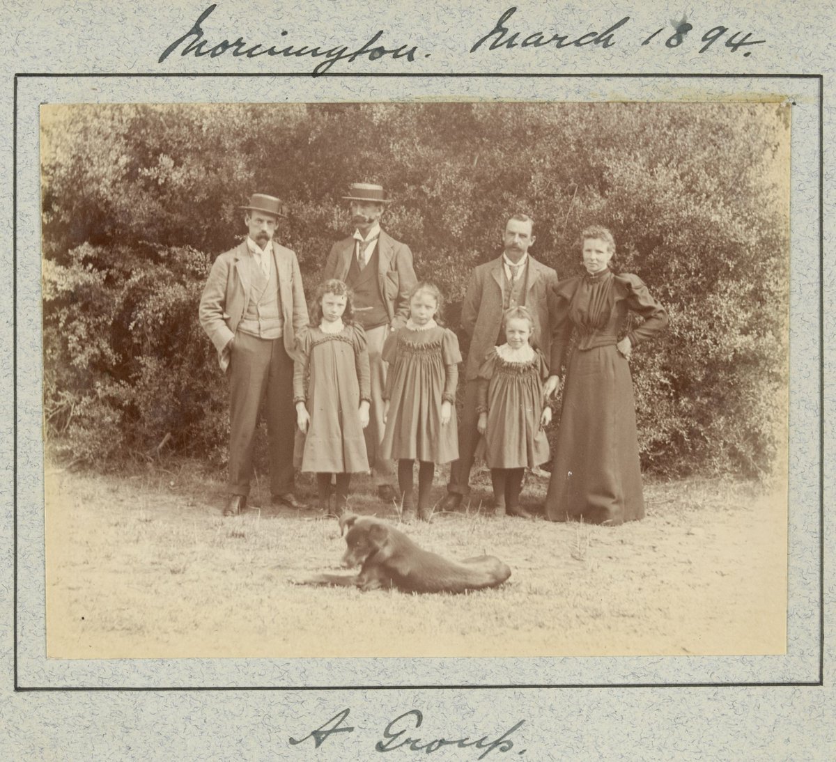 Hewlett's education at the University of Melbourne Medical School and visits with family and friends, Parkville (1883–95)