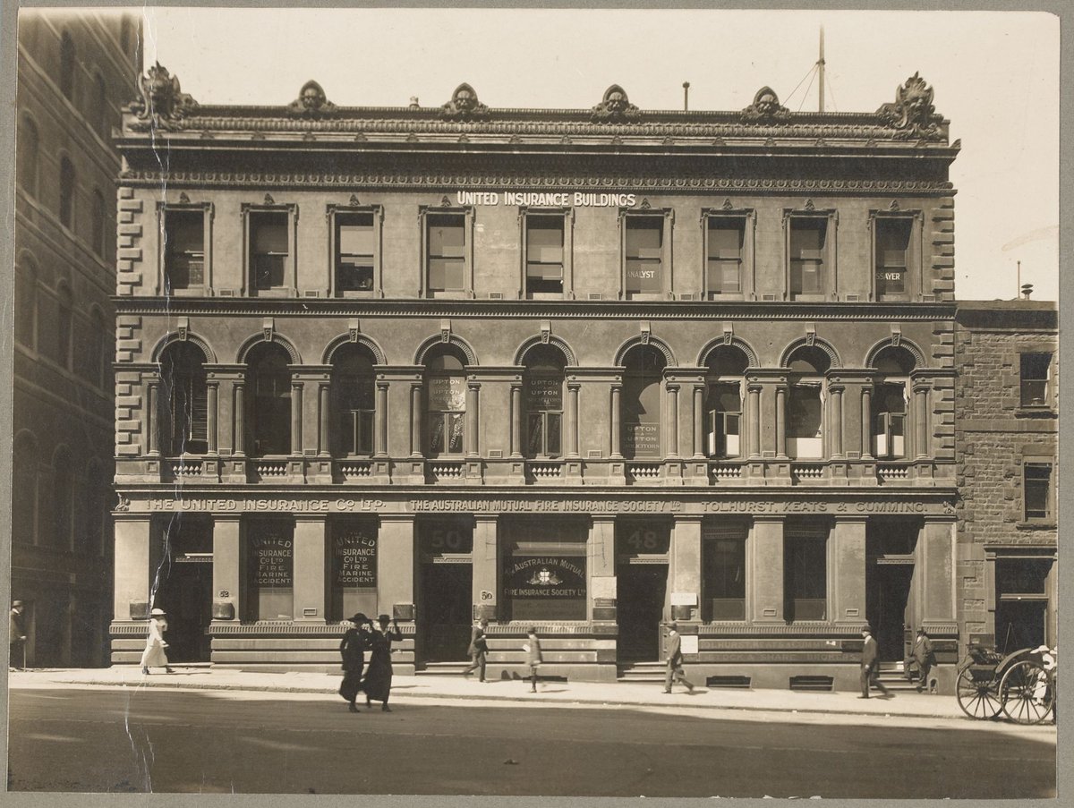 United Insurance Building, 48-52 Queen Street Melbourne, Melbourne City (1879–80)