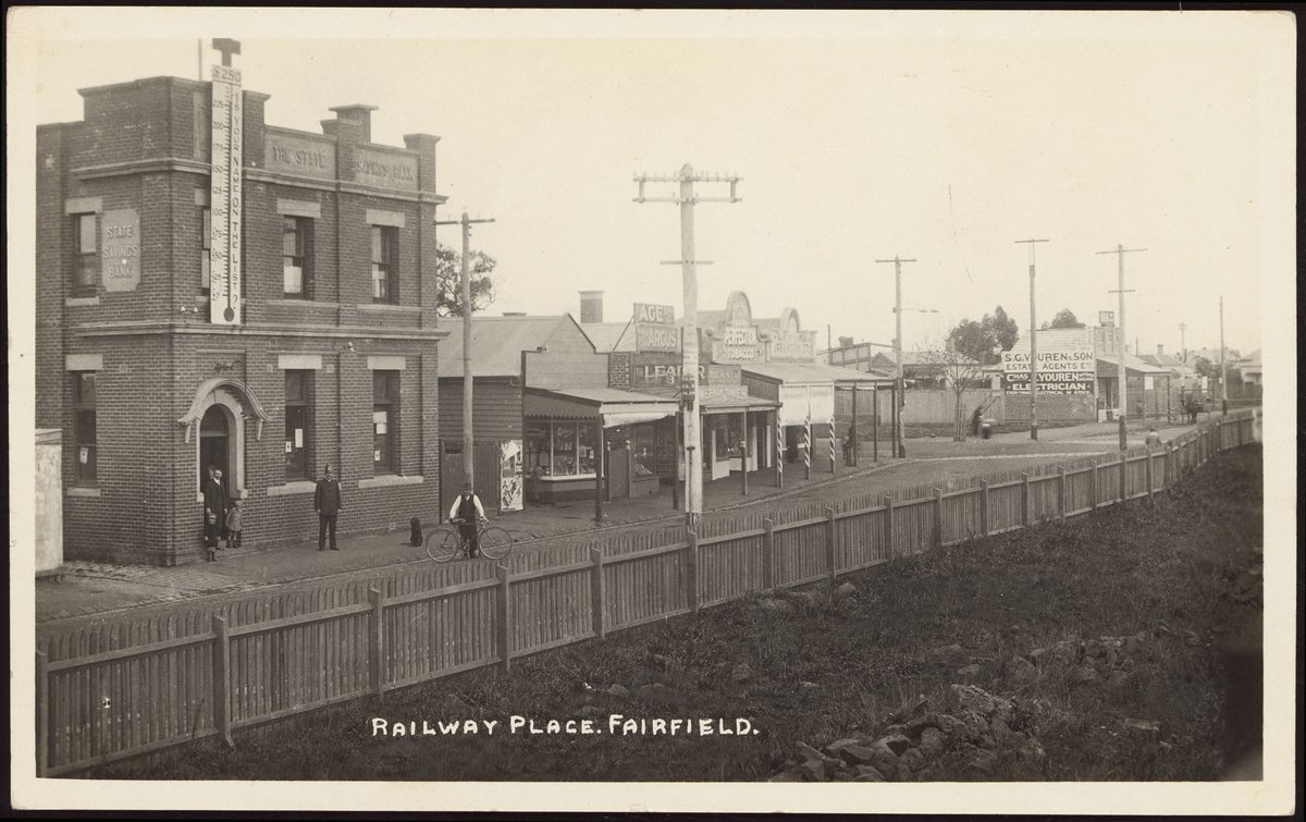 Railway Place, Fairfield (1910–30)