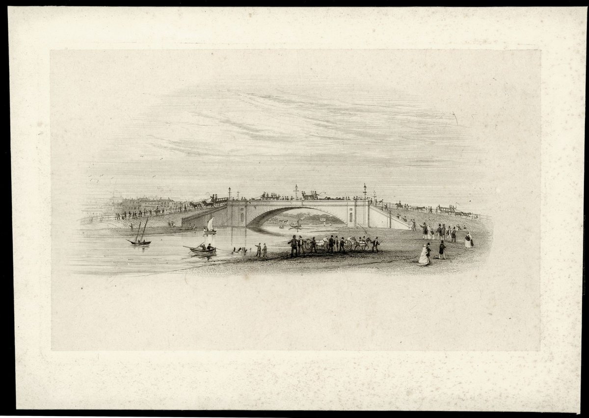 Old Princes Bridge, [Melbourne, Vic.], Melbourne City (1851)
