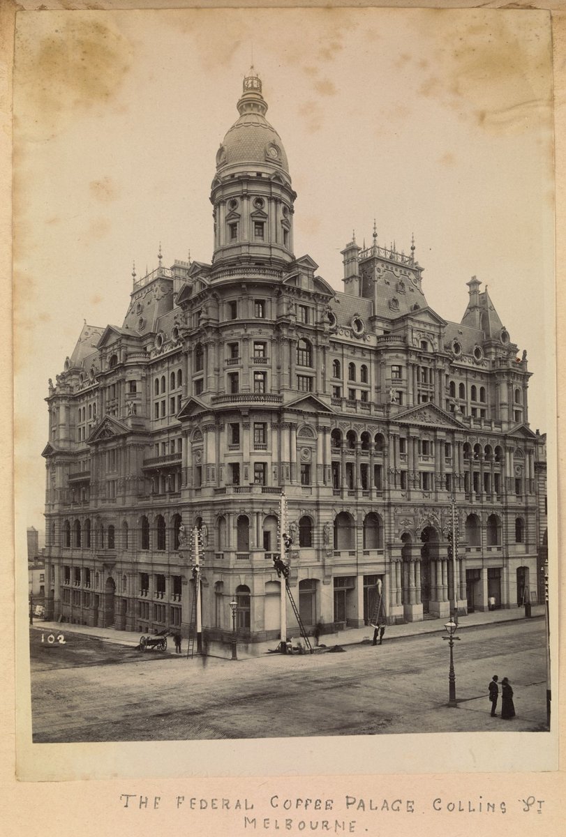The Federal Coffee Palace, Collins St., Melbourne, Melbourne City (1890–92)