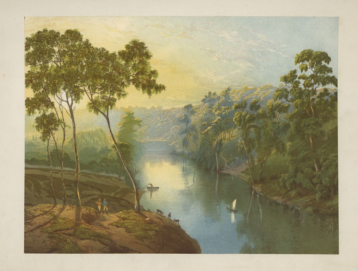 The Yarra, Studley Park, [Vic.], Kew (1865)