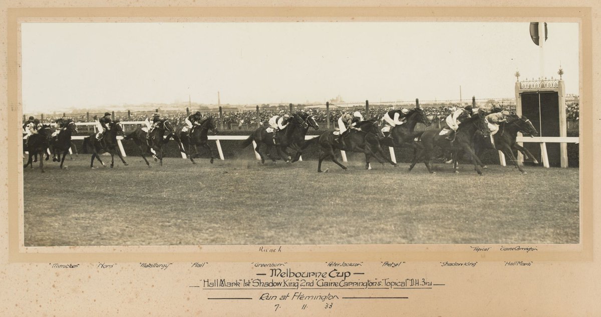 Melbourne Cup, Run at Flemington, 7.11.33 (1933)