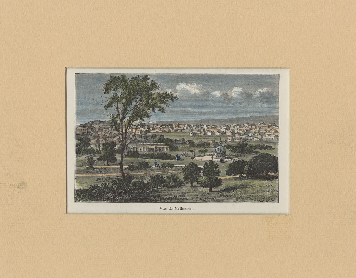 Vue de Melbourne (1877?)