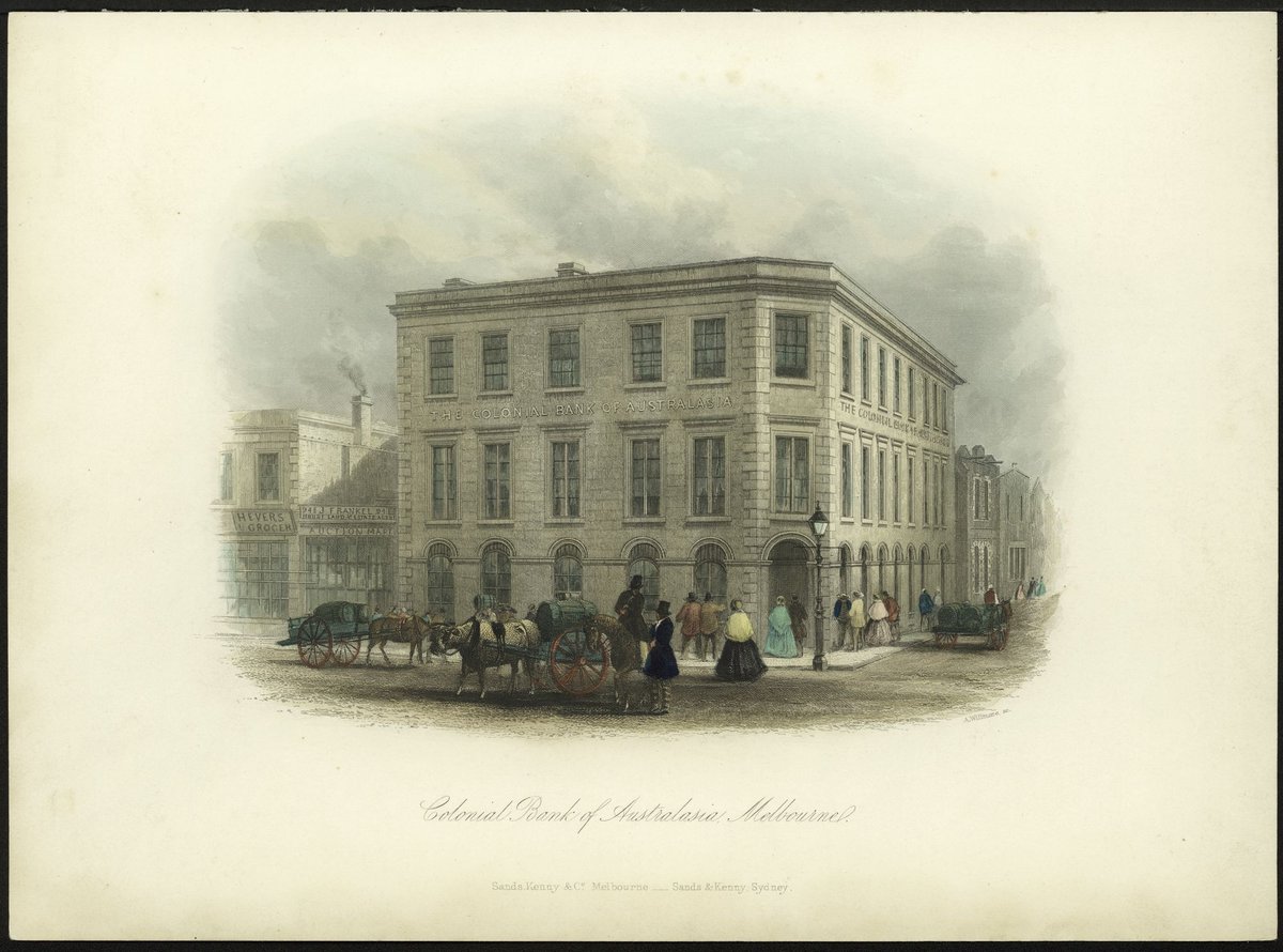 Colonial Bank of Australasia, Melbourne (1862)