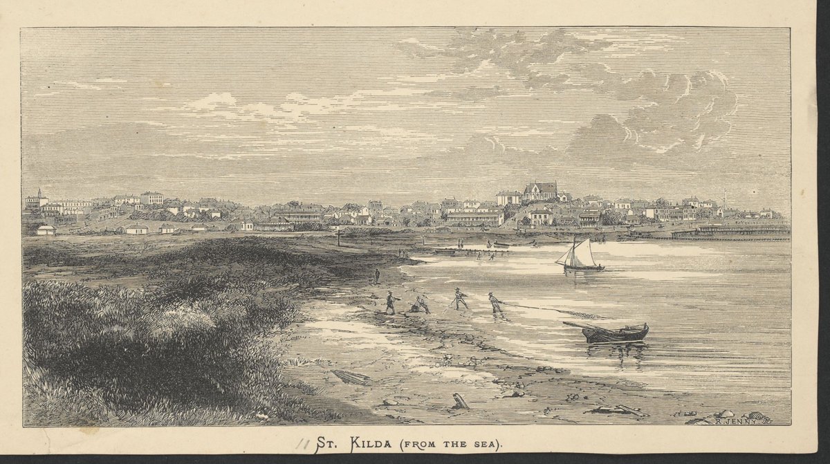 St. Kilda (from the sea), St Kilda (1870–80)