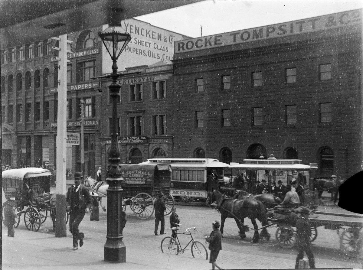 Rocke Tompsitt warehouse, 280 Flinders Street, ca. 1890, Melbourne City (c. 1890)