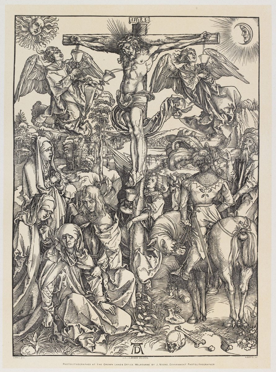 The Albert Durer album : photo-lithographed under the direction of the trustees of the Melbourne Public Library, Melbourne City (1869)