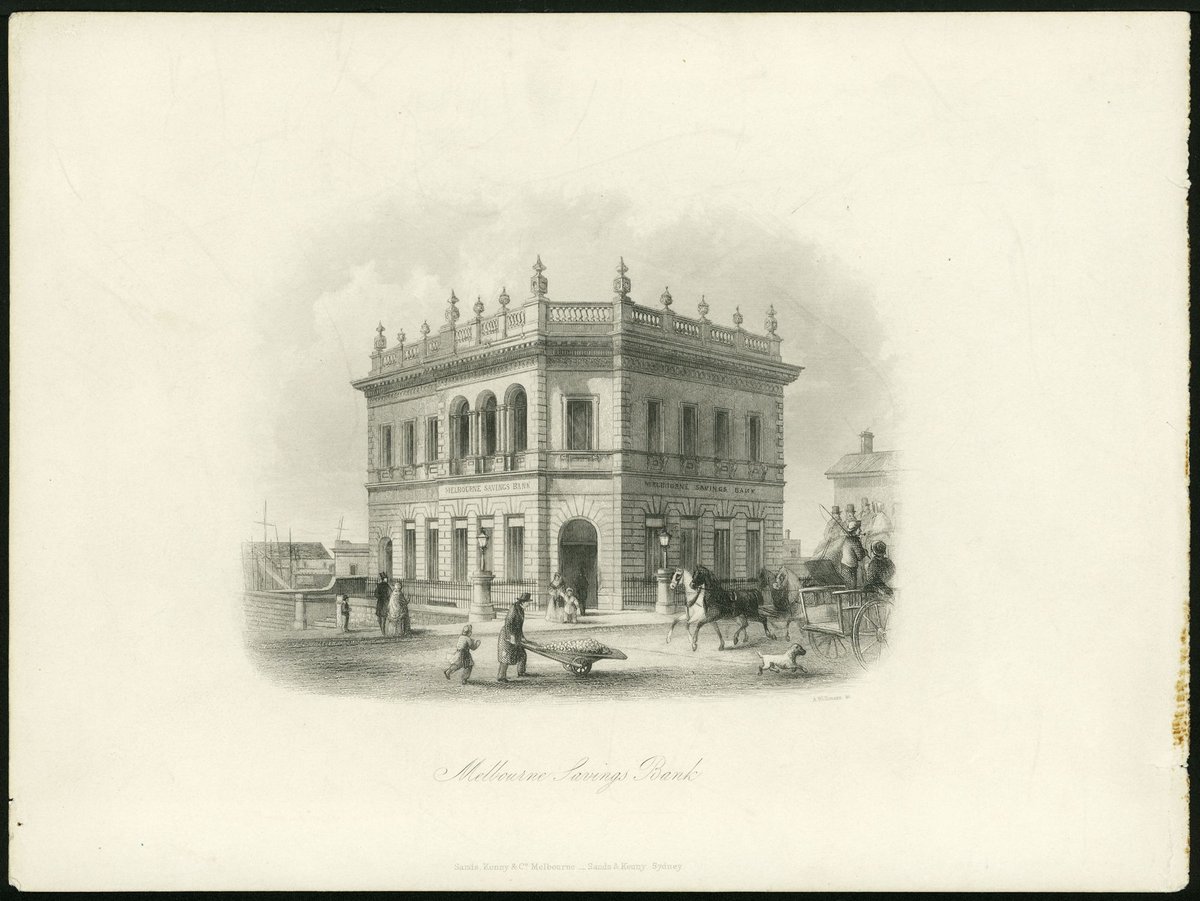 Melbourne Savings Bank (c. 1862)