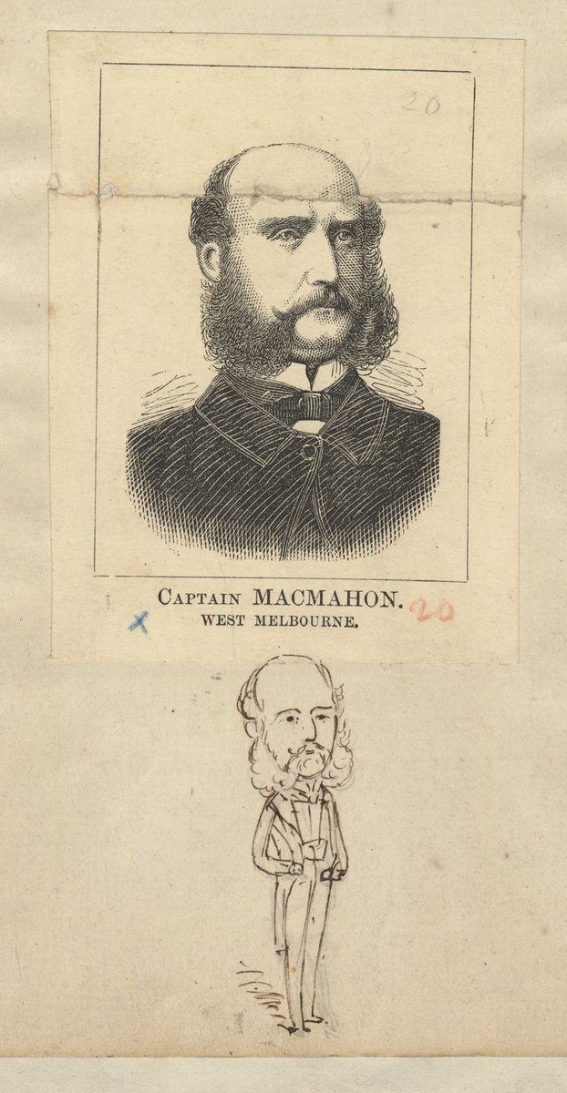 Captain MacMahon. West Melbourne (1874)