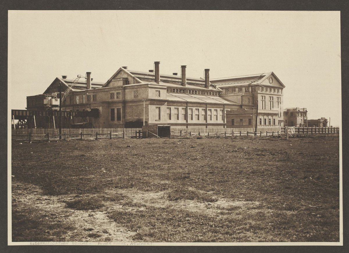 Electrification Scheme, Power House, Newport (1916–19)