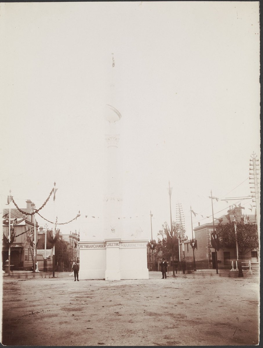 Victorian Chamber of Manufactures column, Melbourne (1901)