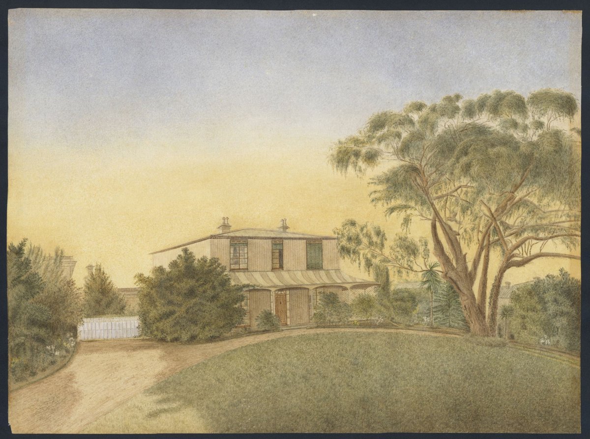 Prefabricated iron house, Walsh Street, South Yarra (1867?)