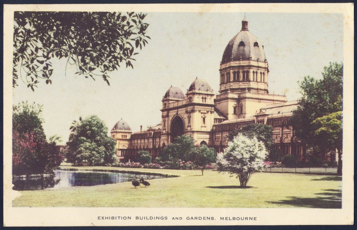 Exhibition Buildings And Gardens, Melbourne, Carlton (1900?)