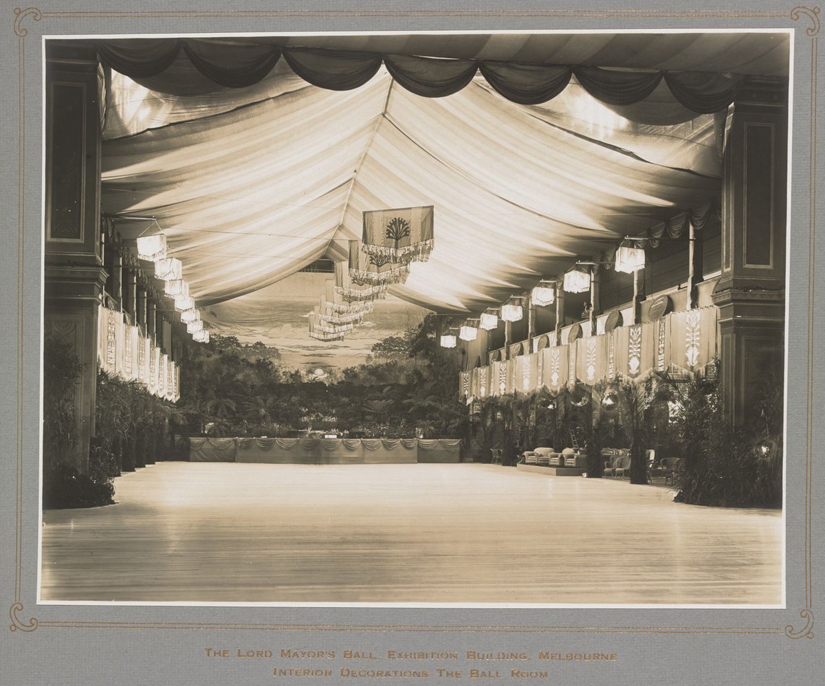 The Lord Mayor's Ball, Exhibition Building, Melbourne, Carlton (1926)