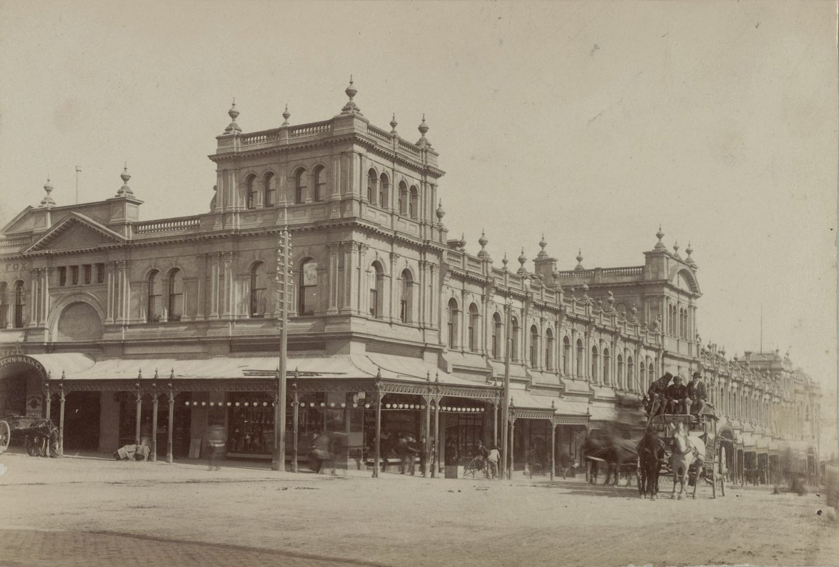 Eastern Market, Bourke Street, Melbourne (Vic.), Melbourne City (1900–10)