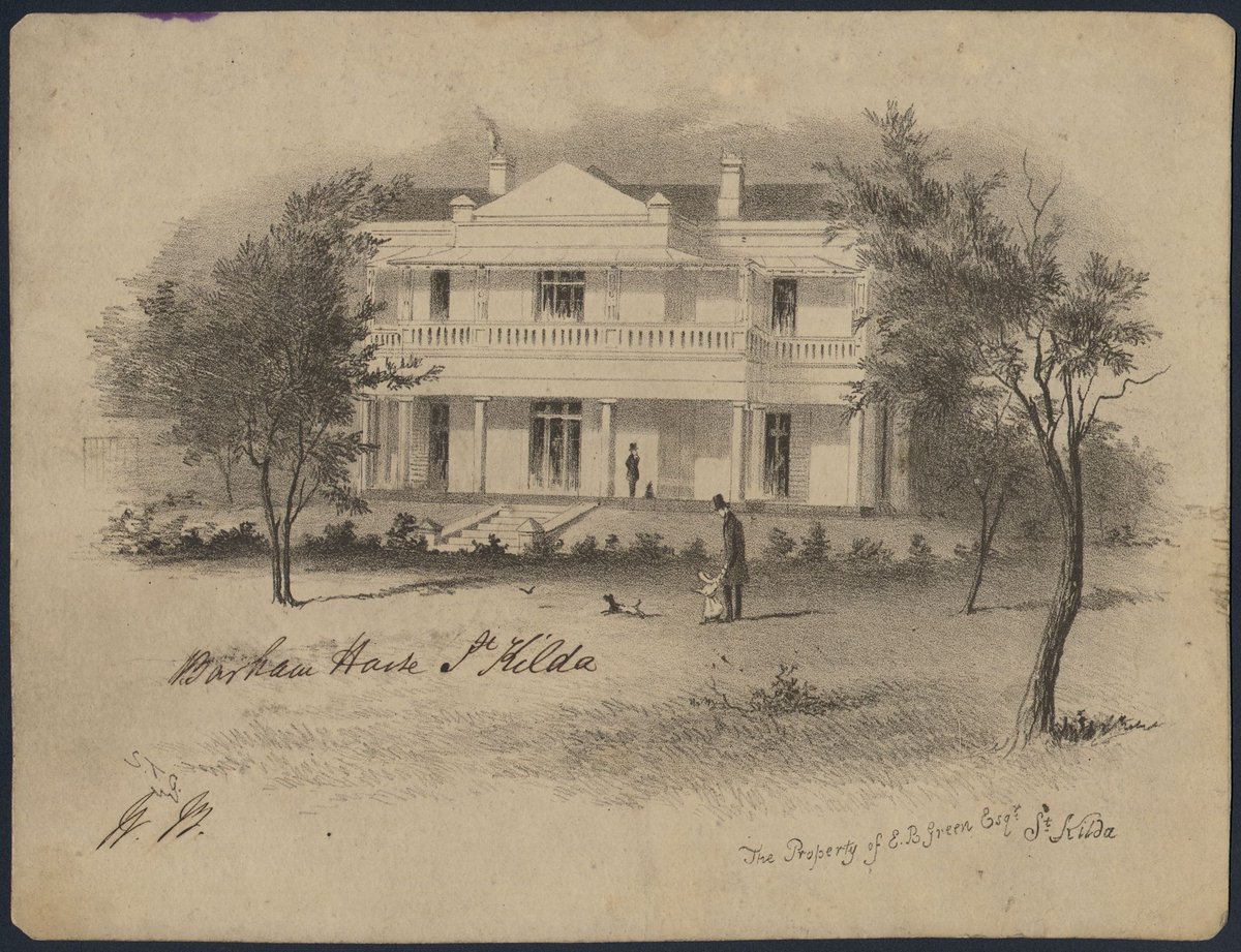 The property of E. B. Green, esq., St. Kilda, St Kilda (1855)