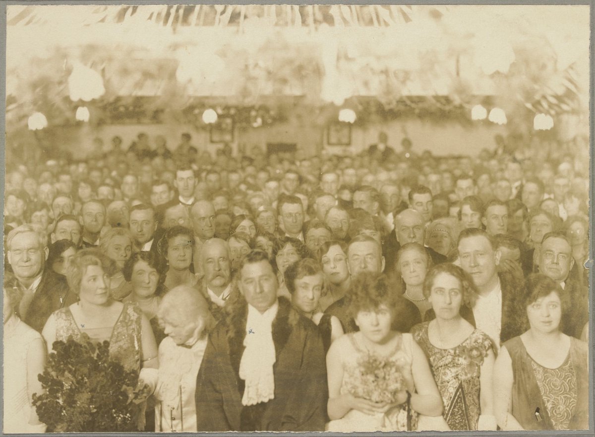 Old Town Hall, Sandringham, at the first Mayoral Ball (1927–28)