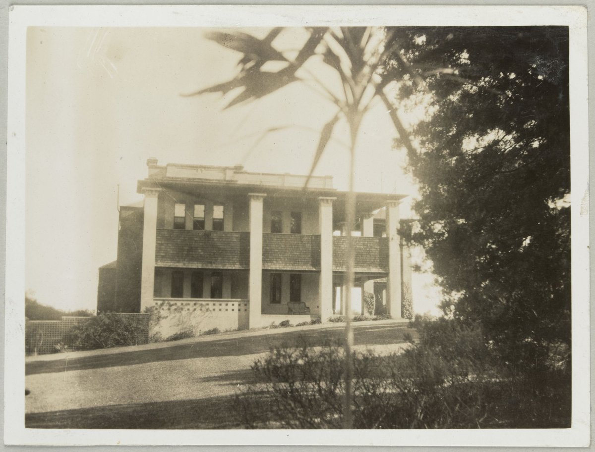 ["The Point" estate, Beaumaris, north-west elevation] (c. 1921)