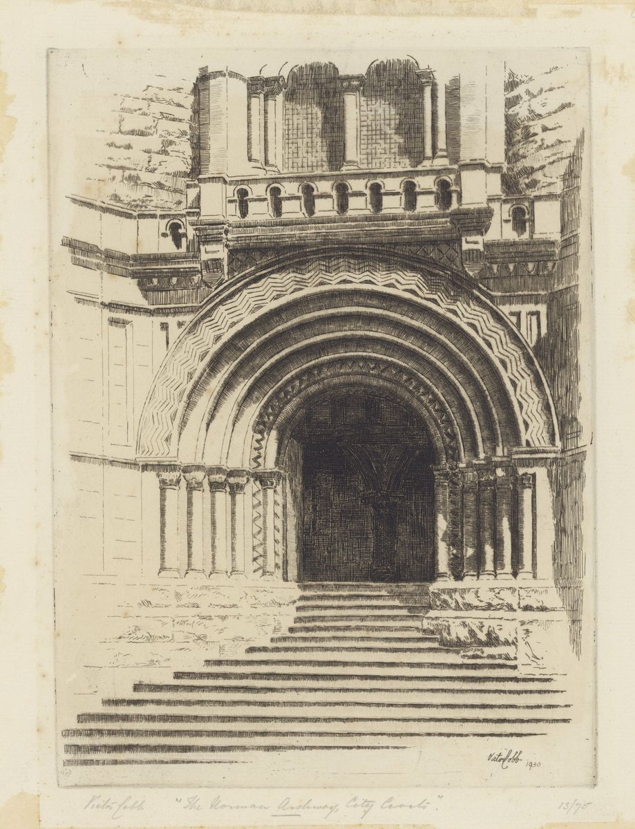 The Norman Archway, City Courts [Melbourne], Melbourne City (1930)