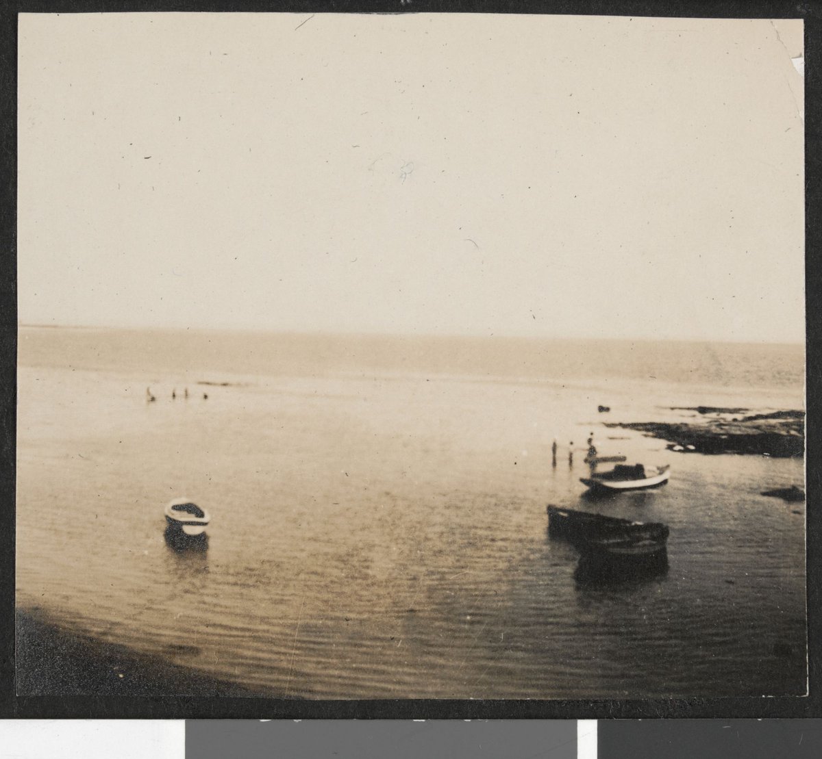 [Boats on the water, possibly in the Black Rock area, Vic.] (1923–25)