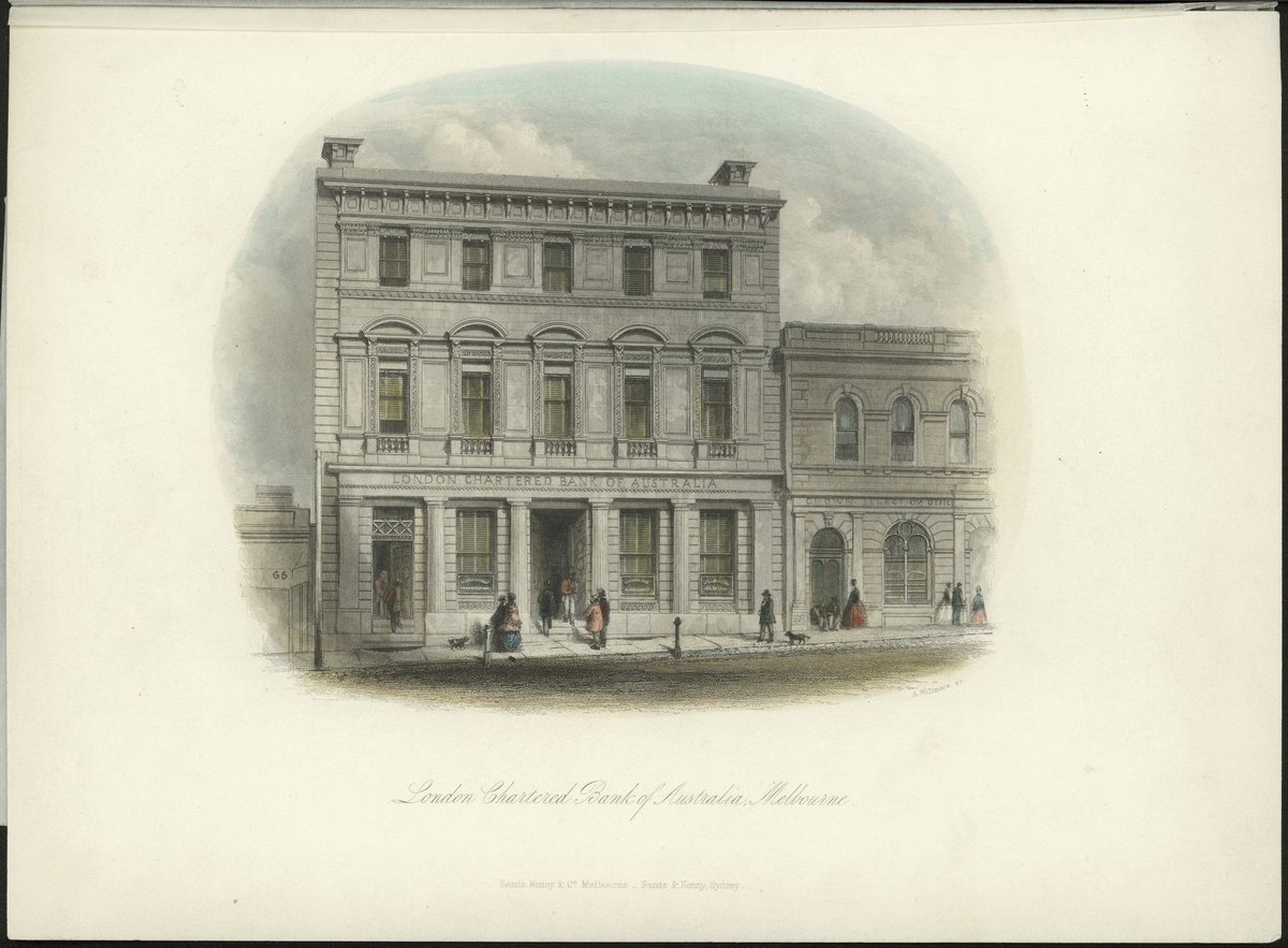 London Chartered Bank of Australia, Melbourne (1862)