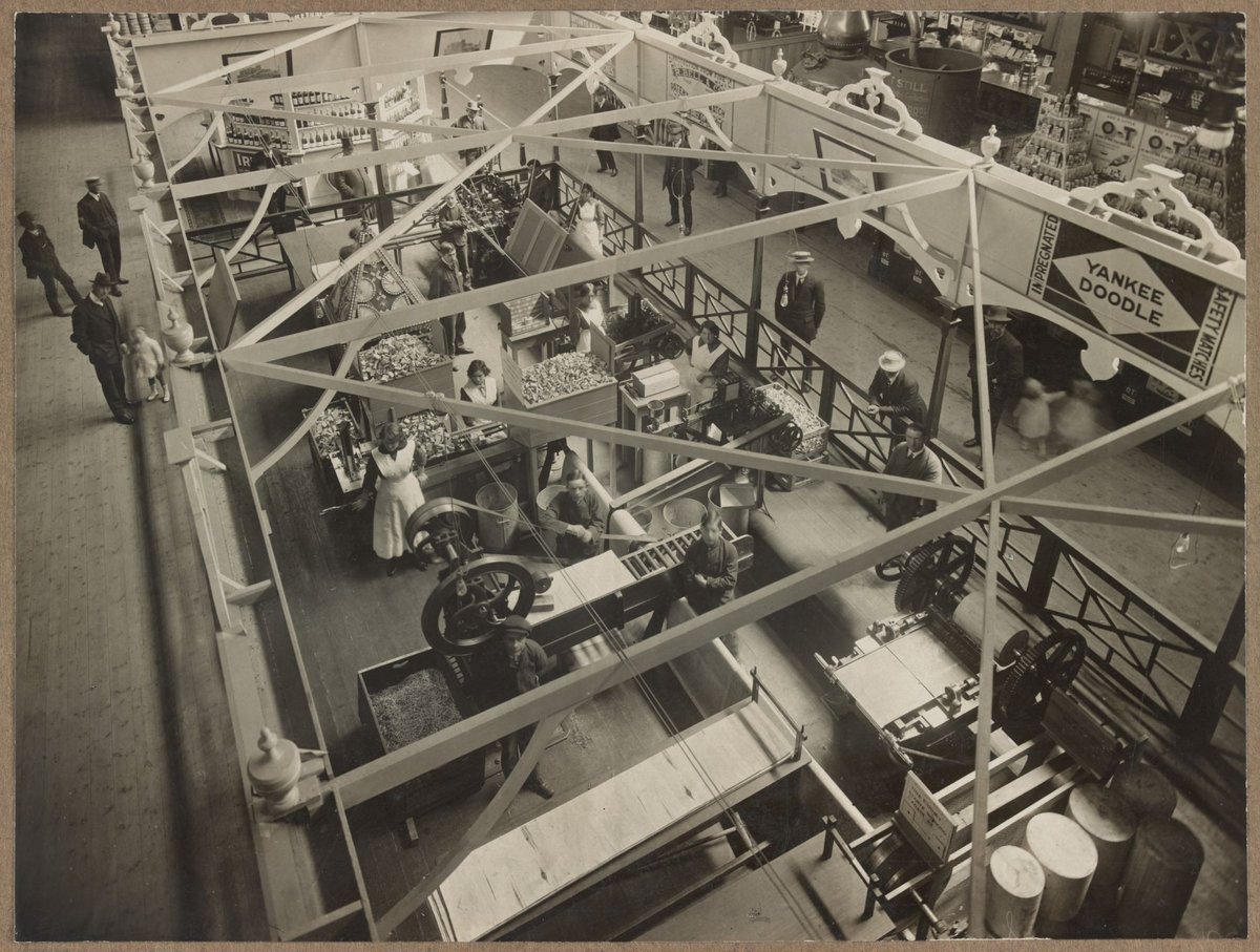 Bryant & May display at Exhibition Building, Carlton, Victoria (1915–26)