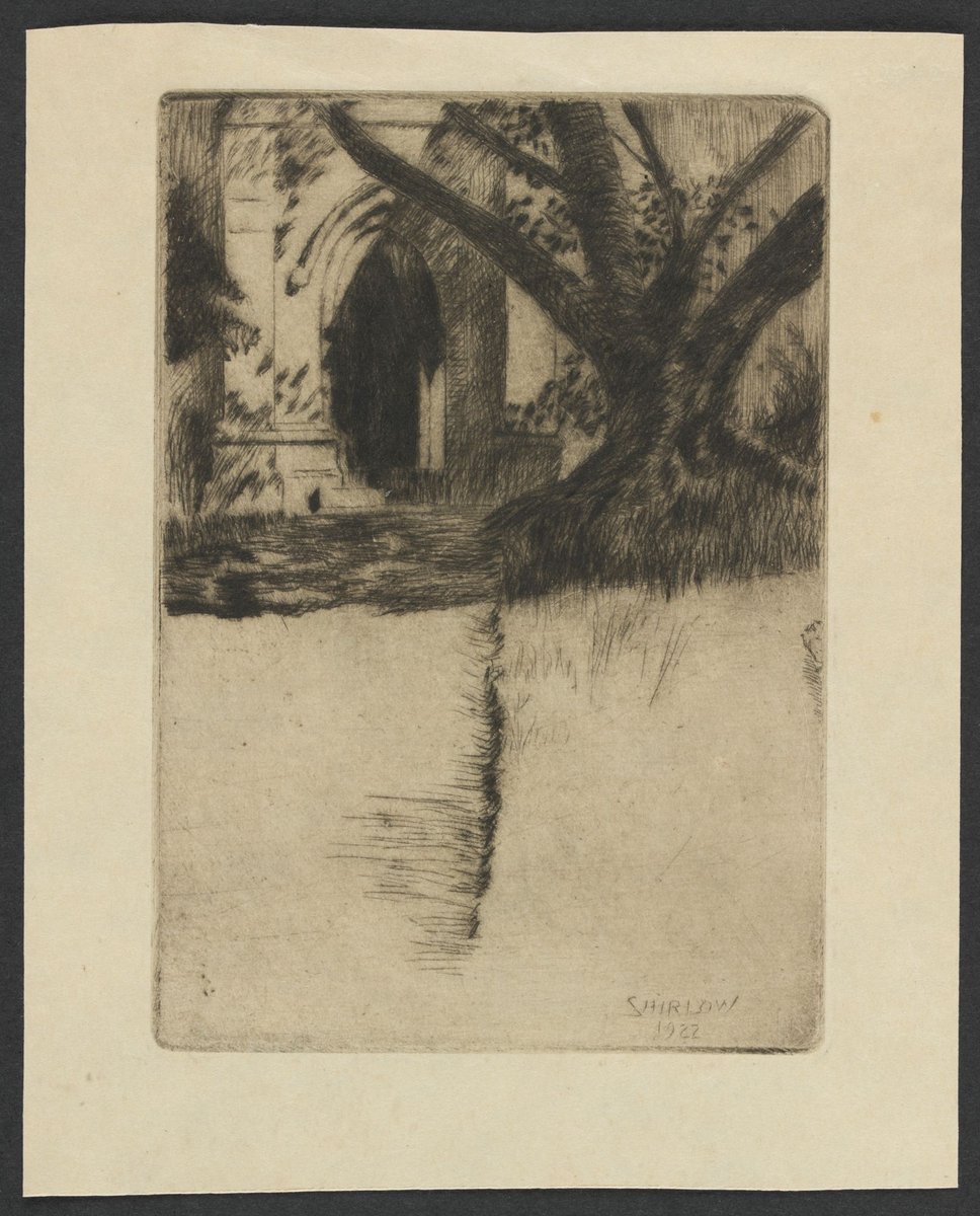 Entrance to the Cloisters, University of Melbourne, Parkville (1922)