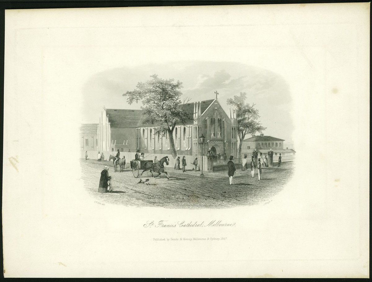 St. Francis' Cathedral, Melbourne, Melbourne City (1857)