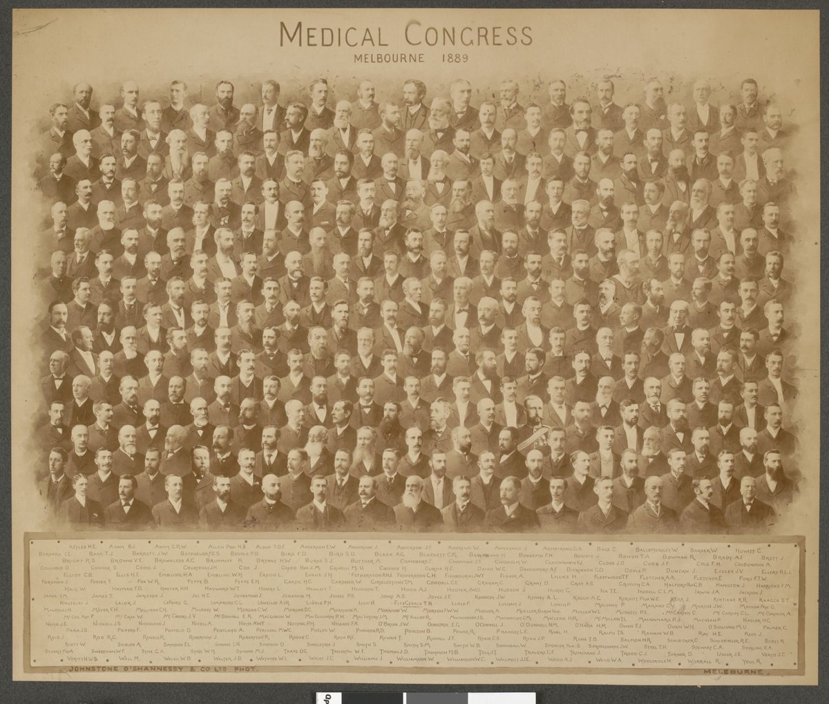 Medical congress Melbourne 1889 (1880s)