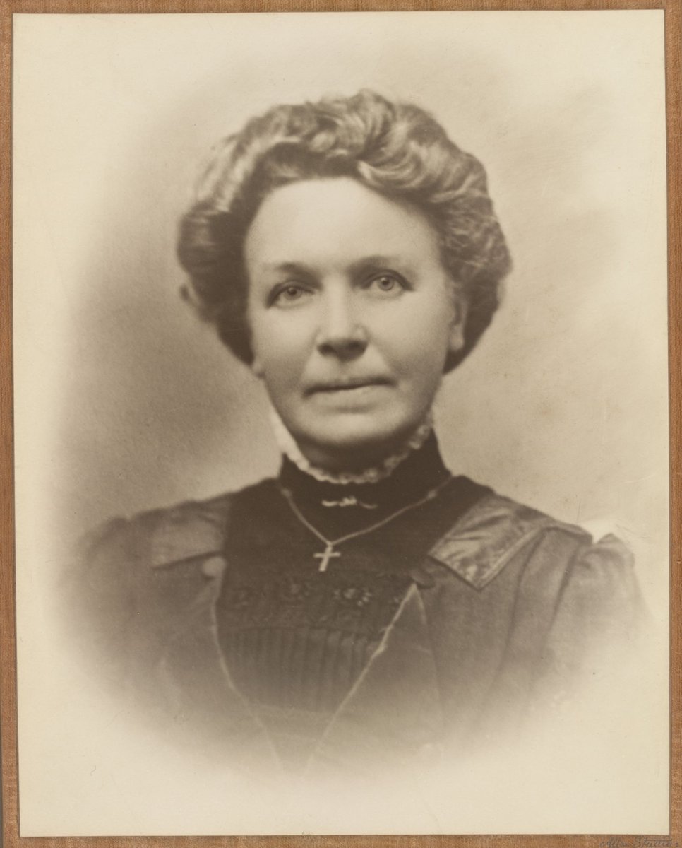 [Portrait of an unidentified woman, St. Philip's, Collingwood] (c. 1900)