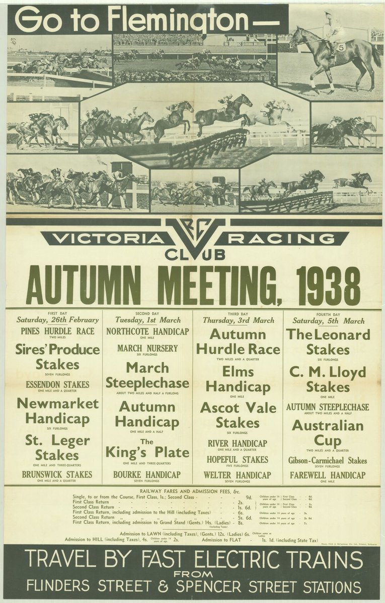 Go to Flemington - Victoria Racing Club Autumn meeting 1938 (1935–42)