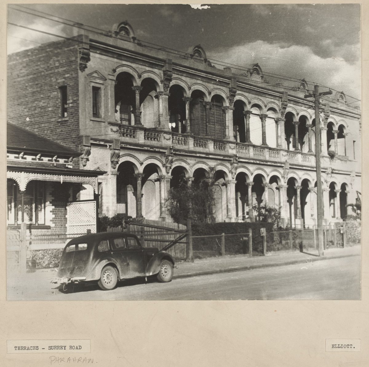 Terraces, Surrey Road, Prahran (1950?)
