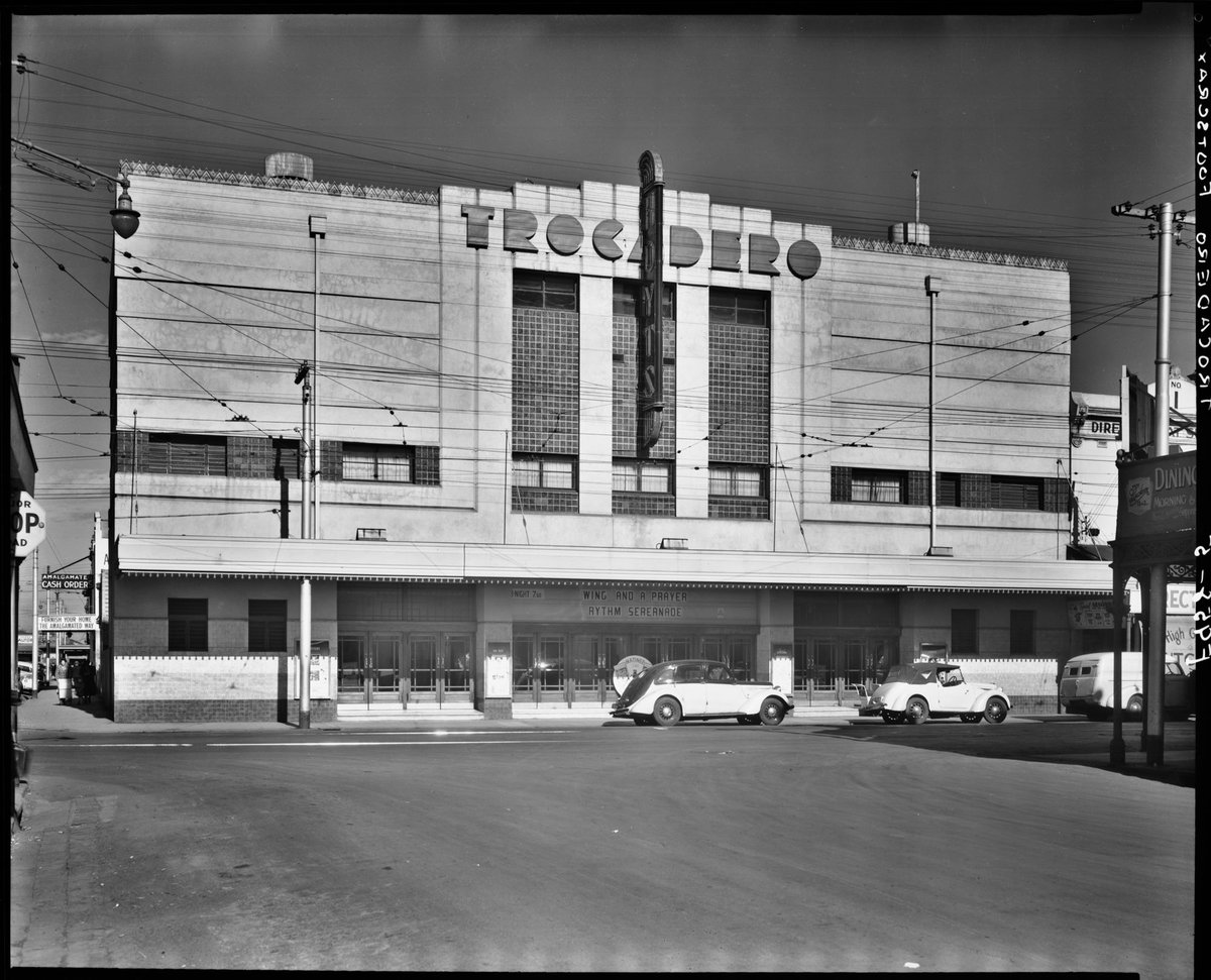 Hoyts Trocadero Theatre, Hopkins Street, Footscray (c. 1944)