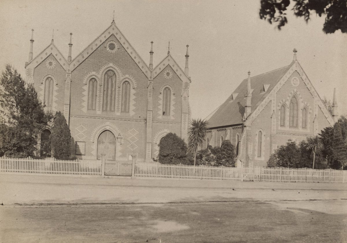 South Melbourne Congregational Church and Wesley Methodist Church, South Melbourne (1880–1910)