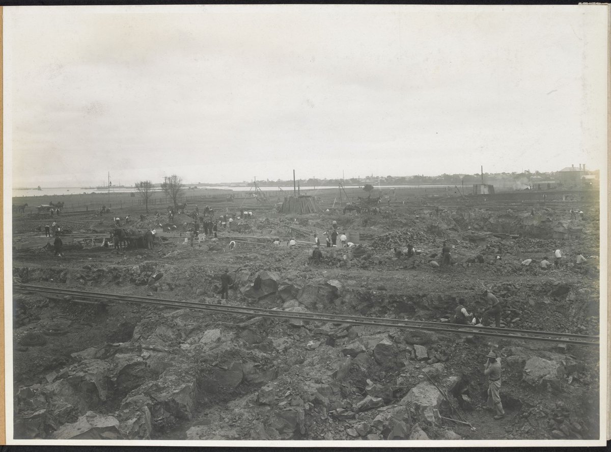 Power House excavations, Newport, Victoria (c. 1914)