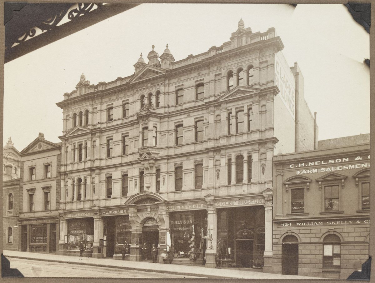 Clarke buildings, [426-434 Bourke Street, Melbourne, Vic.], Melbourne City (1910–15)