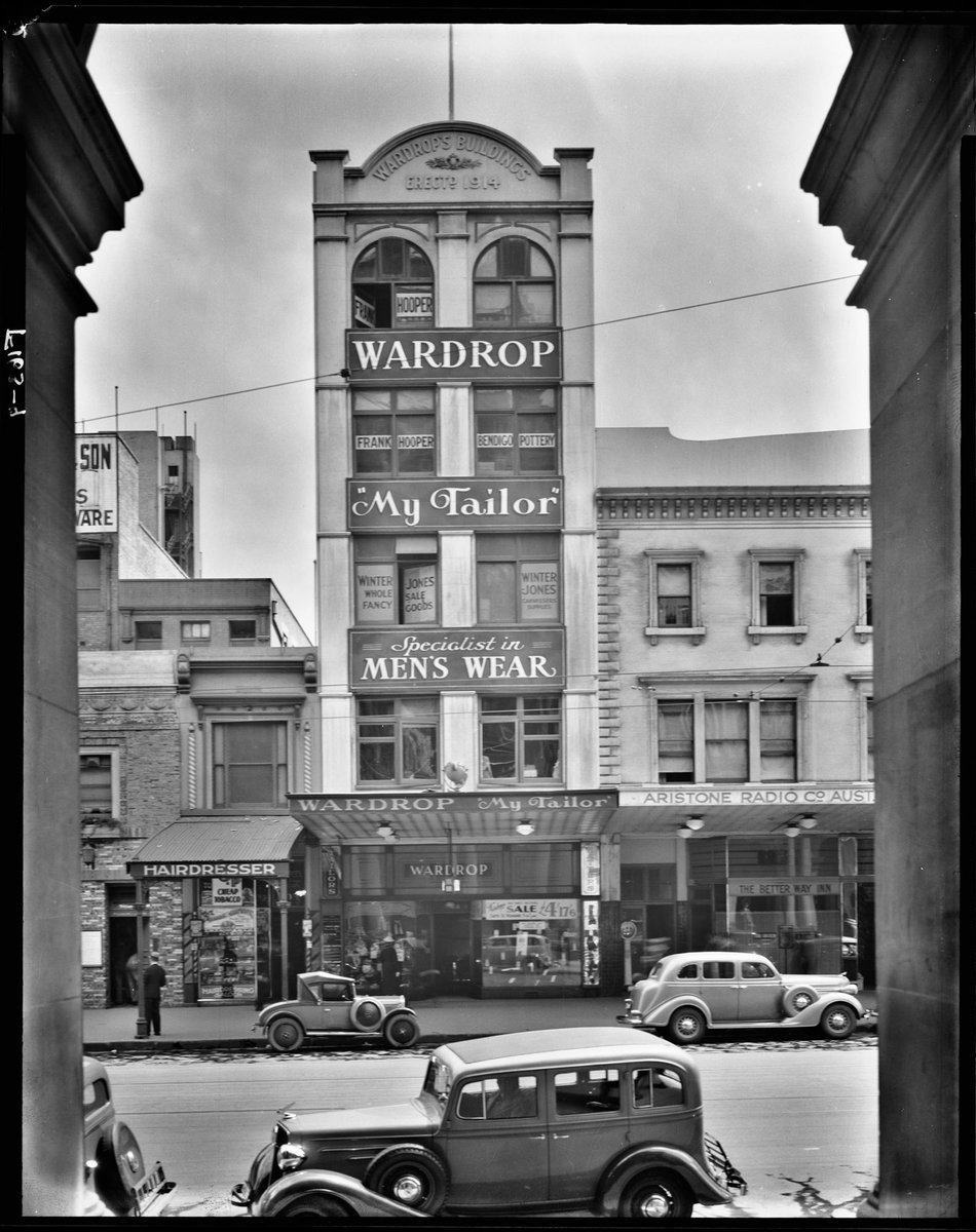 Wardrop's Buildings, 197 Elizabeth Street, Melbourne, Melbourne City (1930s)
