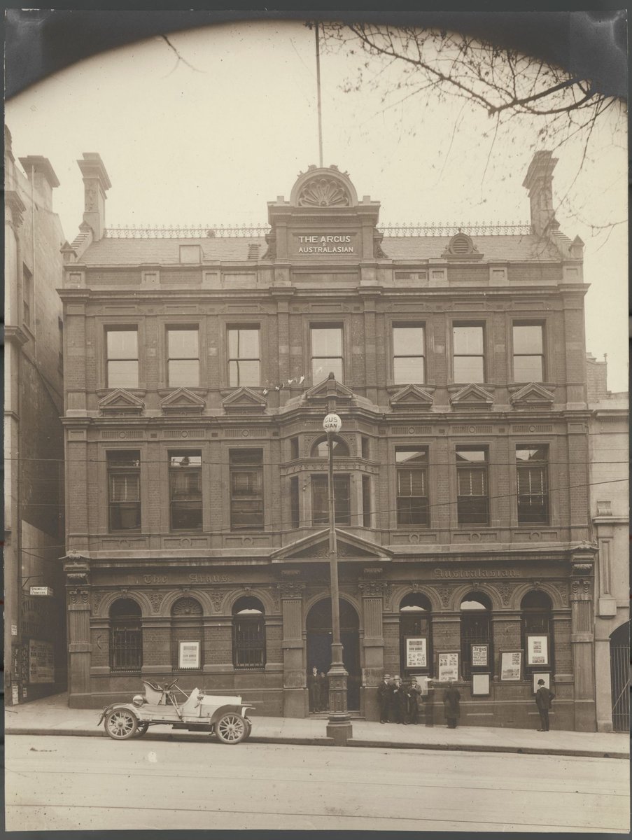 The Argus and Australasian, [Collins Street, Melbourne, Vic.], Melbourne City (1900–20)