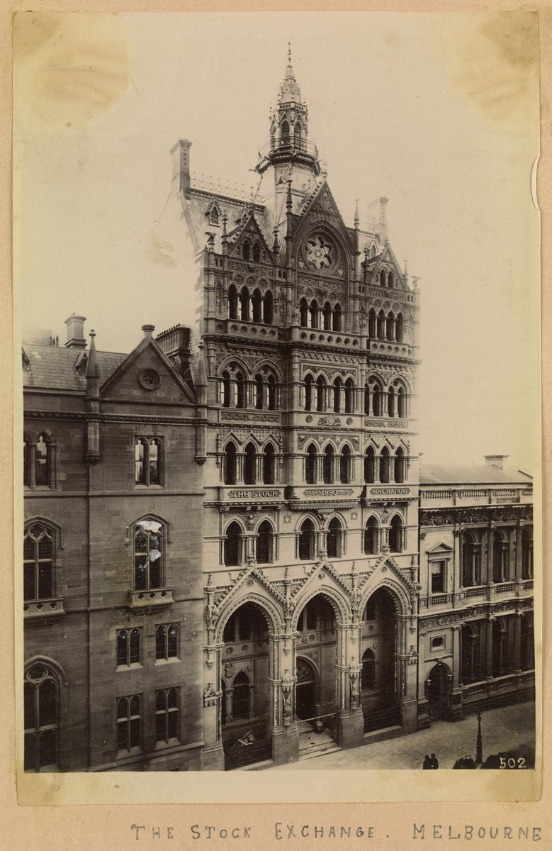 The Stock Exchange, Melbourne, Melbourne City (1890–92)