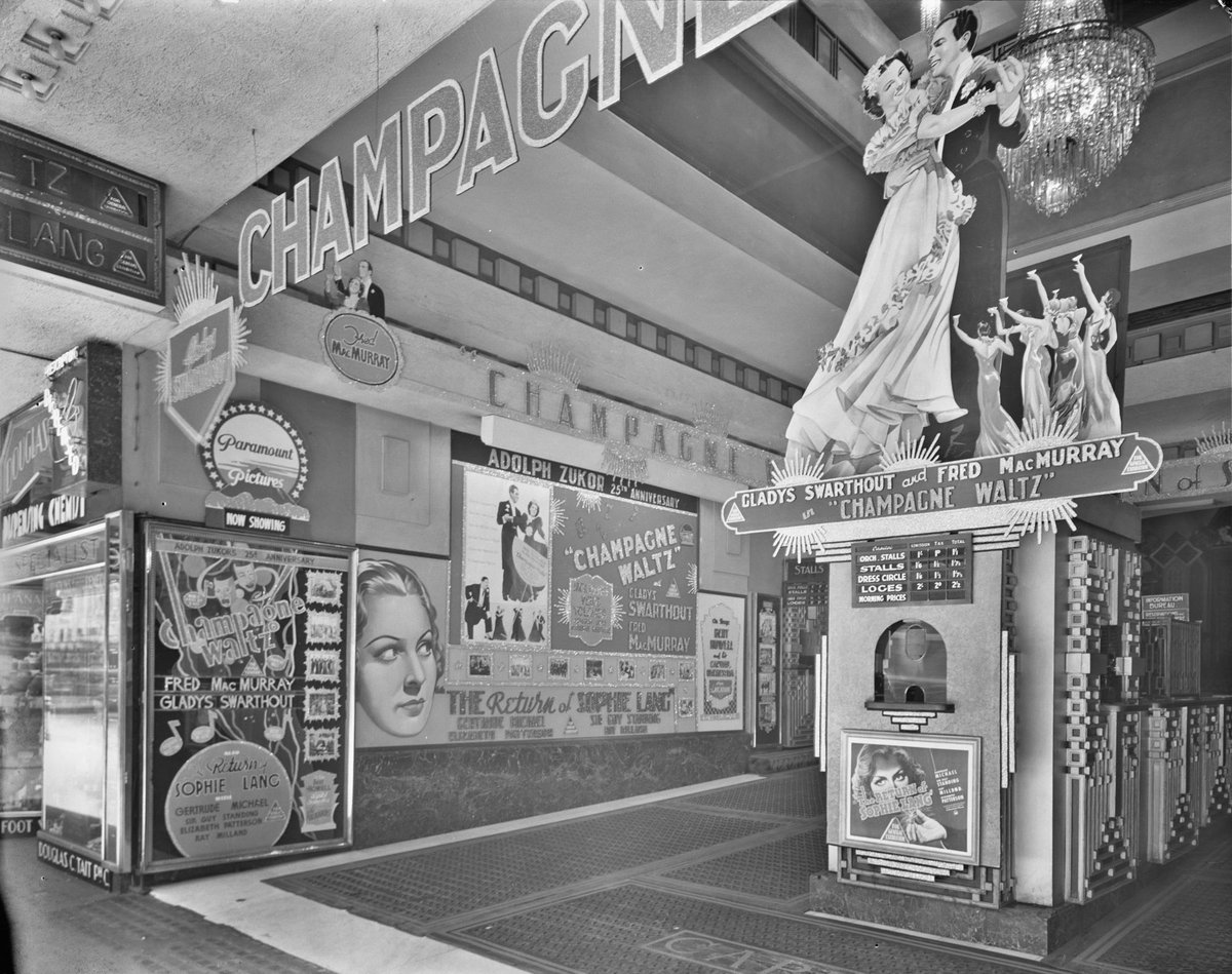 Paramount's Capitol Theatre, Swanston Street, Melbourne, Melbourne City (c. 1950)
