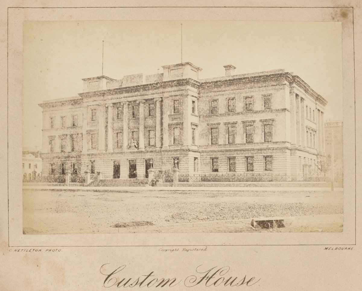 Custom House [Melbourne, Vic.], Melbourne City (1885–87)