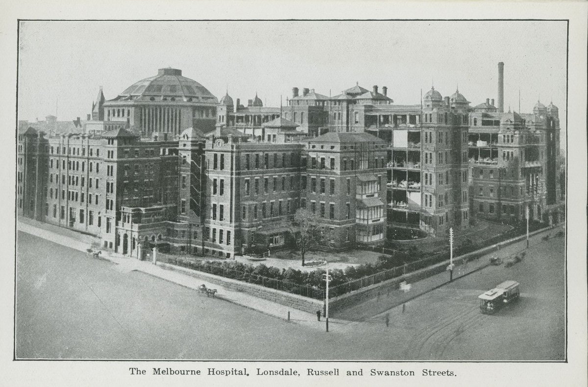 "Folding souvenir of Melbourne, 17 artistic, up-to-date views of public buildings (series no. 4)", Parkville (1920s)