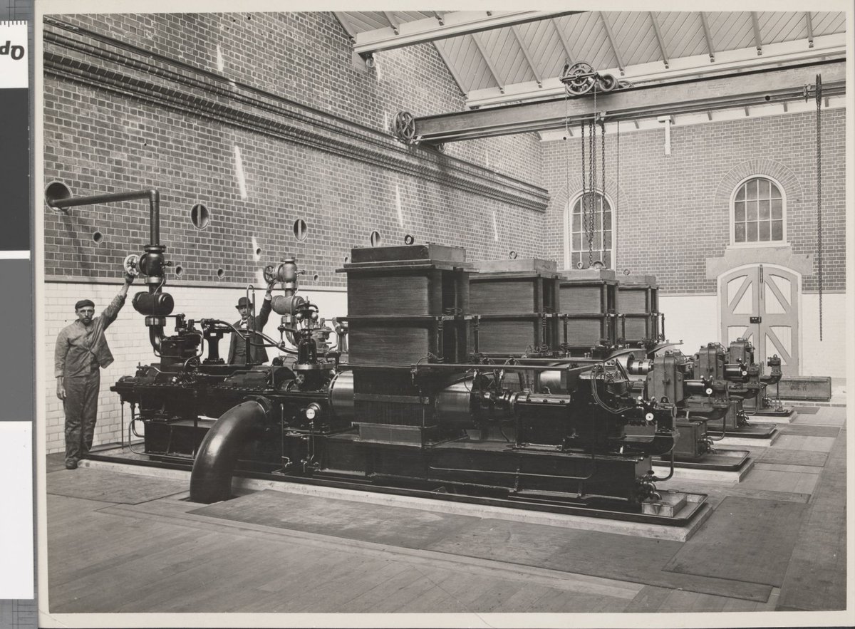 ENGINE ROOM - SPENCER STREET POWER STATION, Melbourne City (1902)