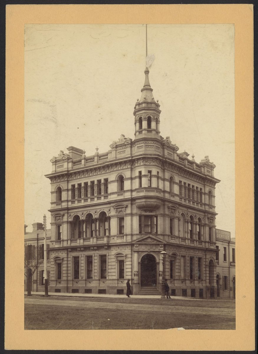 [Alexandra Club, on the south east corner of Collins and Russell Streets], Melbourne City (1891)