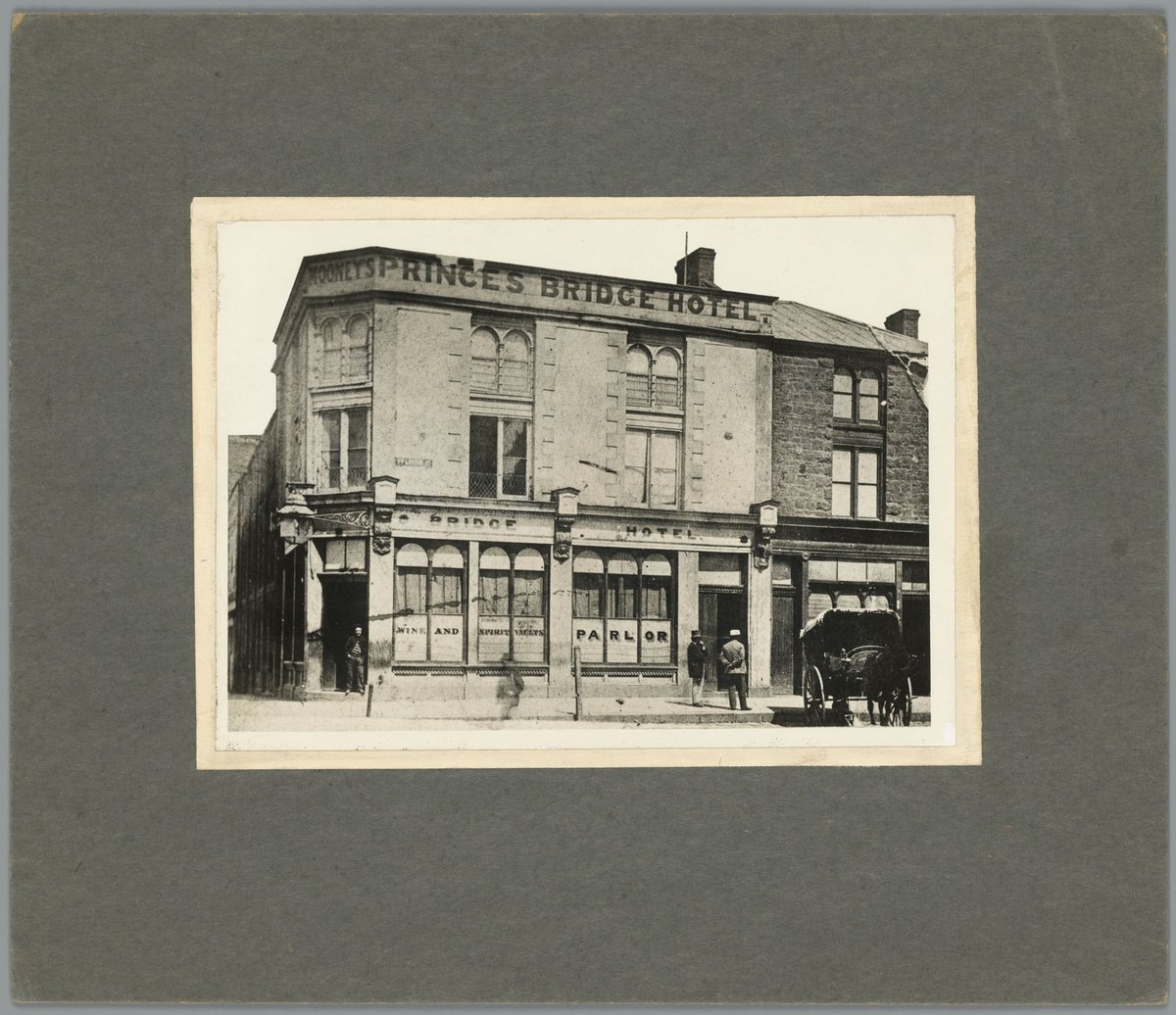 Princes Bridge Hotel, Swanston Street, Melbourne, Melbourne City (1864–1950)